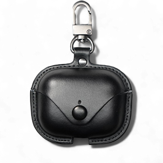 Premium Case für AirPods Pro (1 & 2) Tiefschwarz