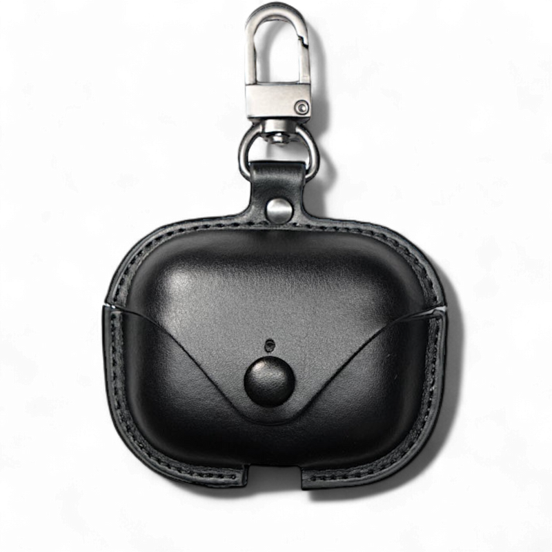 Premium Case für AirPods Pro (1 & 2) Tiefschwarz