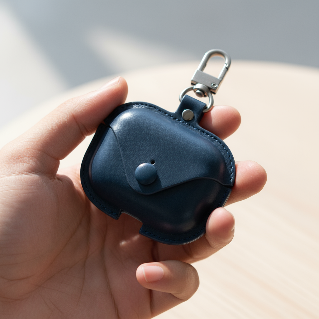 Premium Case für AirPods Pro (1 & 2) Marineblau